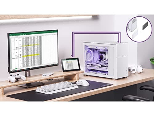 Jonsbo D31 STD Micro ATX Mini Tower Black Tempered Glass image