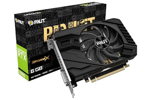 Palit StormX GeForce RTX 2060 6GB GDDR6 Black image