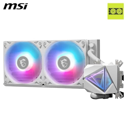MSI MAG CORELIQUID I240 Water 240mm 70.7 CFM White image