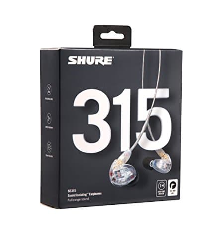 Shure SE315-CL Closed In-Ear Headphones image
