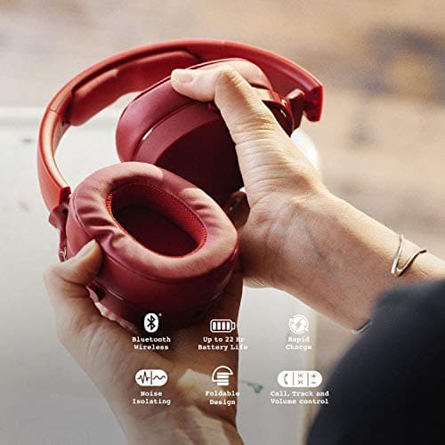 Skullcandy Hesh 3 Closed-Back Red Headphones image
