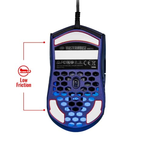 Cooler Master MM711 Blue Steel Wired Optical Gaming Mouse image