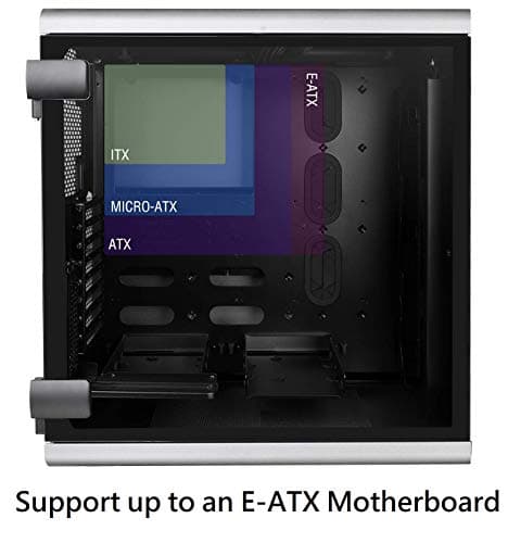 Thermaltake Level 20 ATX Full Tower Black / Silver Tempered Glass Side Panel image