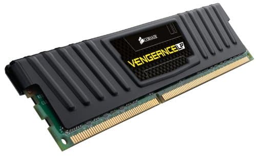 Corsair Vengeance LP Black / Yellow DDR3-1600 CL10 16GB (2x8GB) image