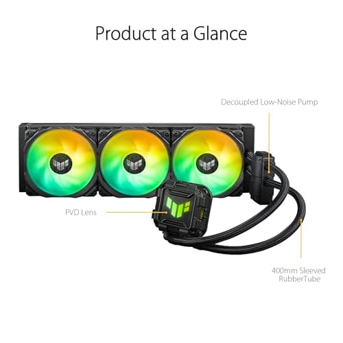 Asus TUF Gaming LC II Water 360mm ARGB Black image