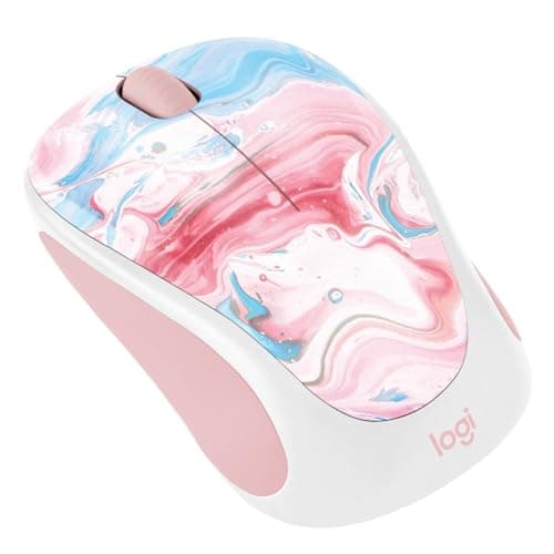 Logitech M317 Cotton Candy Wireless/Wired Optical Mouse image