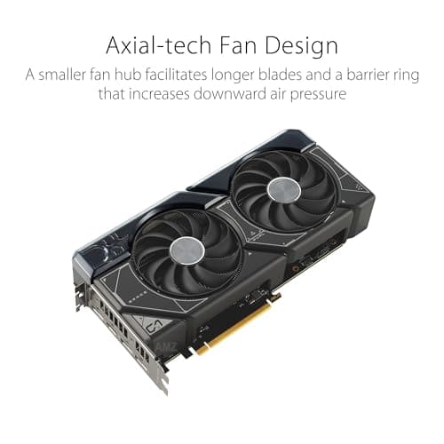 Asus DUAL OC GeForce RTX 4070 SUPER 12GB GDDR6X Black image