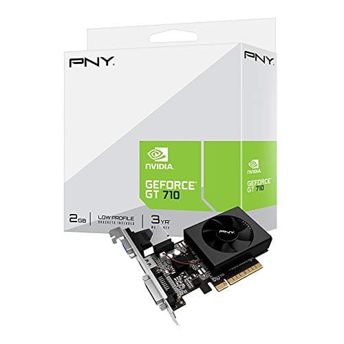 PNY VCGGT7102XPB GeForce GT 710 2 GB PCIe x8 image