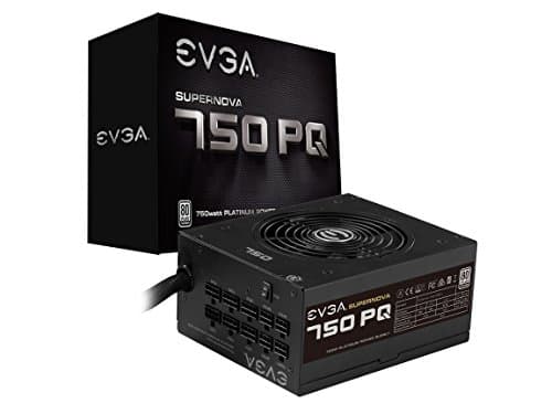 EVGA Supernova 750 PQ, 80+ Platinum 750W, Semi Modular, EVGA ECO Mode, 10 Year Warranty, Power Supply 210-PQ-0750-X1 image