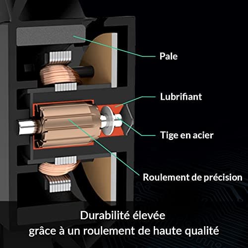 ARCTIC F8 80mm Black PWM PST image