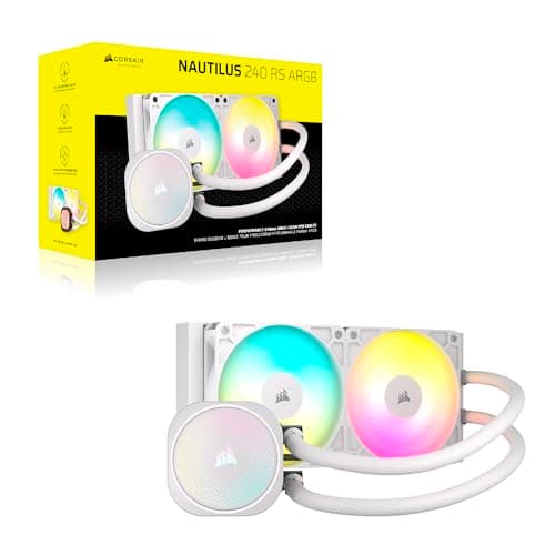 Corsair NAUTILUS Water 240mm RS ARGB White image