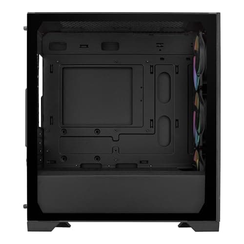 Cooler Master Elite 302 Micro ATX Mini Tower Black with Tempered Glass Side Panel and USB 3.2 Gen 1 Type-C / USB 3.2 Gen 1 Type-A image