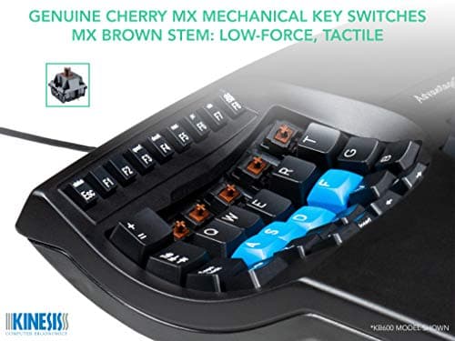 Kinesis Gaming KB600 Mechanical Ergonomic Keyboard image