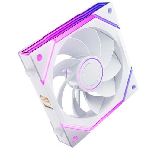 Asiahorse NYOTA Ultra 120mm Daisy Chain PWN Fans White Reverse Blade main image