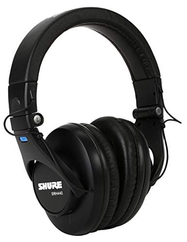 Shure SRH440 Closed Black Headphones main image