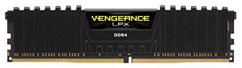 Corsair Vengeance LPX Black / Yellow DDR4-2666 CL16 32GB (2x16GB) image