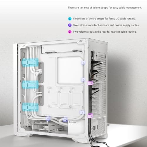 Antec Performance 1 ATX Full Tower White Tempered Glass image