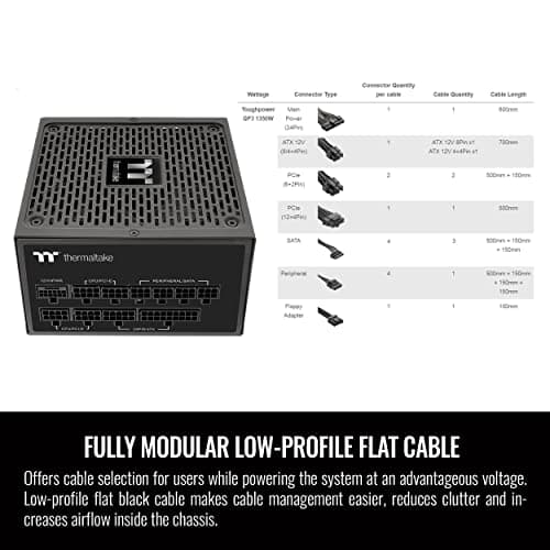 Thermaltake Toughpower GF3 TT Premium 1200W Fully Modular 80+ Gold Certified ATX image