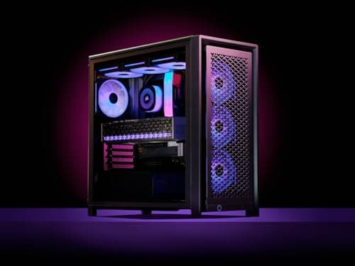 Corsair FRAME 4000D Vault Series Modular Mid-Tower PC Case – Galaxy image