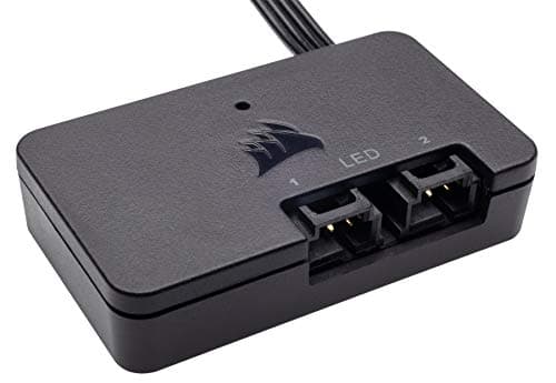 Corsair ML140 PRO 140mm Black / White RGB PWM 55.4 CFM 2-Pack image