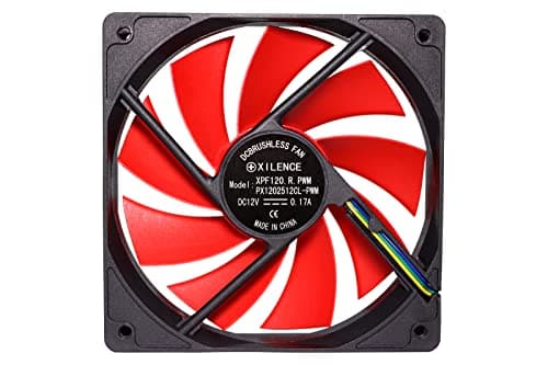 Xilence XPF120.R.PWM 120mm Red/Black PWM 1-Pack image