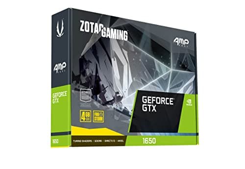 Zotac AMP Core GeForce GTX 1650 G6 4GB GDDR6 Gray image