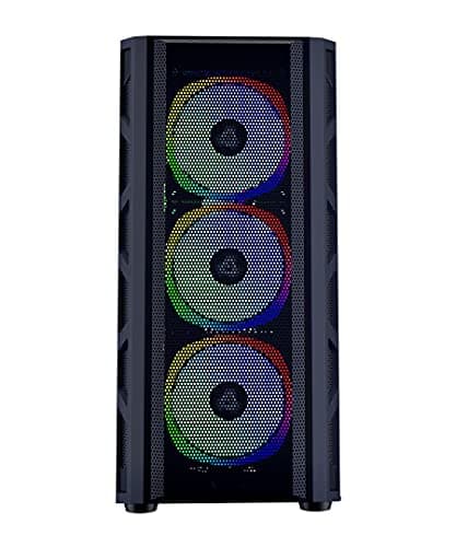 Apevia Guardian-M ATX Mid Tower Black Tempered Glass Side Panel image