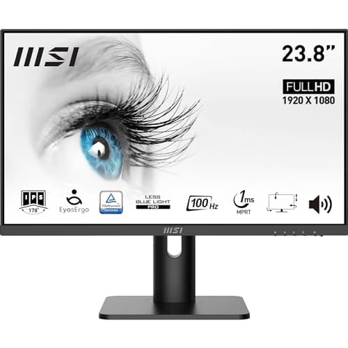 MSI PRO MP243XP 23.8" 1080p 100Hz IPS Monitor image