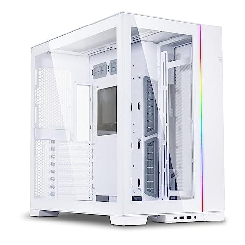 LIAN LI O11 Dynamic EVO O11DEX Black Aluminum / Steel / Tempered Glass ATX Mid Tower Computer Case main image