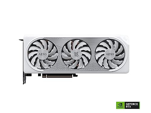 Gigabyte AERO OC GeForce RTX 4060 Ti 16GB GDDR6 White / Silver image