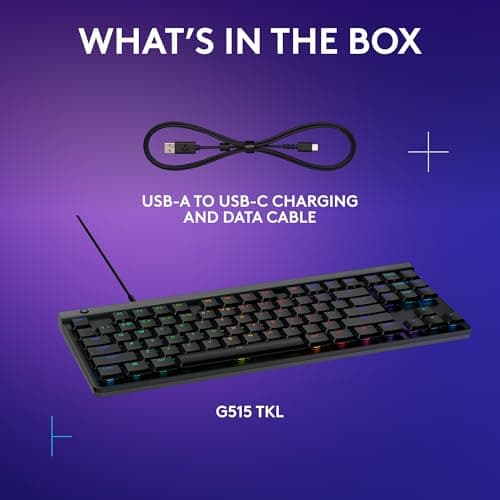 Logitech G515 RGB Wired GL Tactile Mechanical Gaming Keyboard image
