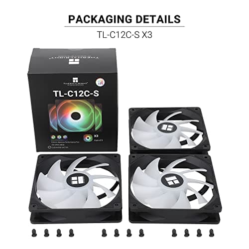Thermalright TL-C12C-S 120mm Black PWM ARGB image