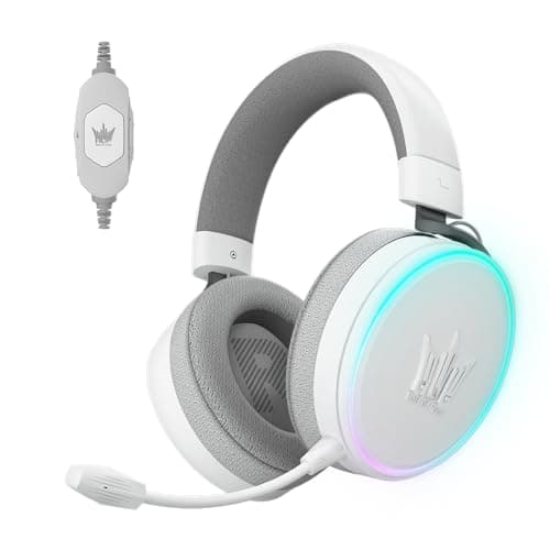 GALAX HOF Maestro Matte White 7.1 Channel Closed-Back Gaming Headset image