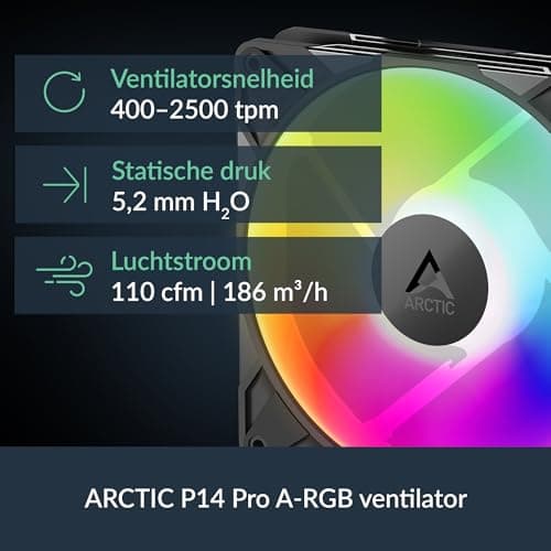 ARCTIC Liquid Freezer III Pro 280 A-RGB 280mm Black image