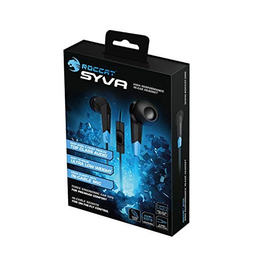 ROCCAT SYVA Closed Earbud Headset With Microphone image