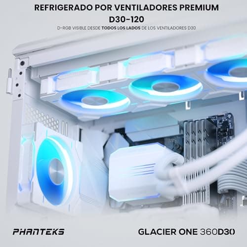 Phanteks GLACIER ONE D30 Water 360mm White image