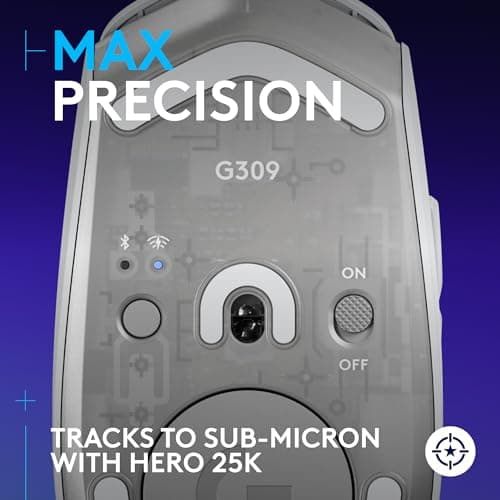 Logitech G309 LIGHTSPEED Wireless/Bluetooth Optical Mouse image