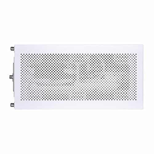 Lian Li Q58 (PCIe 3.0) Mini-ITX Desktop White with Tempered Glass Side Panel, USB 3.2 Gen 2 Type-C, USB 3.2 Gen 1 Type-A, and 342 x 170 x 250 mm dimensions image