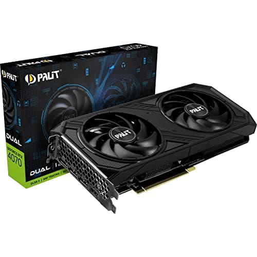 Palit GeForce RTX 4070 SUPER Dual 12GB GDDR6X Black image