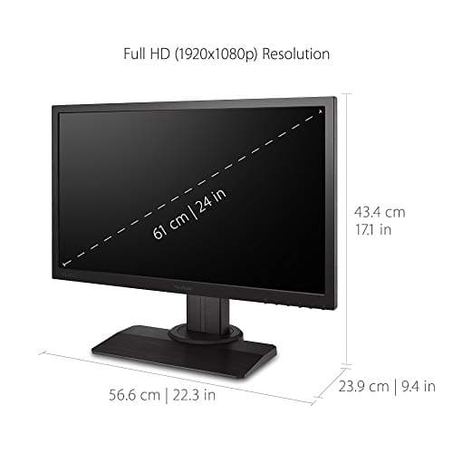 ViewSonic XG240R 24 Inch 1080p 1ms 144Hz RGB image