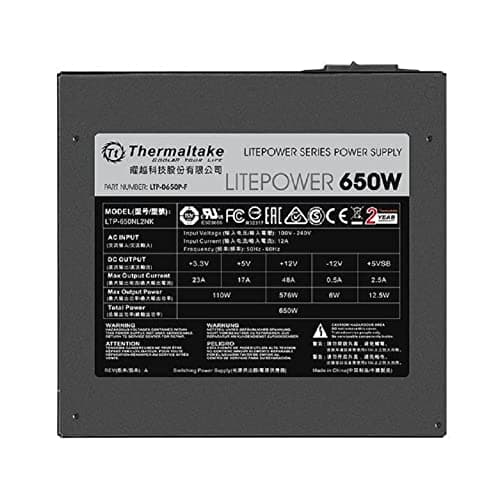 Thermaltake Litepower 650W Non-Modular image