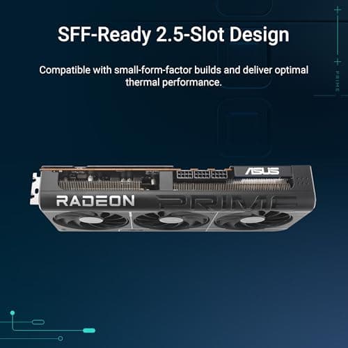 Asus PRIME OC Radeon RX 9070 XT 16GB GDDR6 Black image