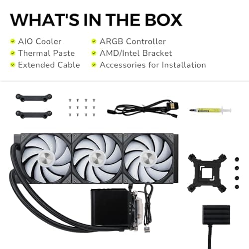 TRYX PANORAMA ARGB (2025) AIO 360mm Black image