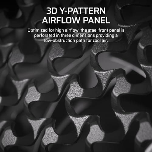 Corsair FRAME 4000D RS ARGB Modular Mid-Tower PC Case - Black image