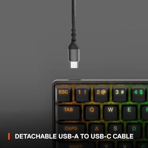 SteelSeries Apex Pro Mini RGB OmniPoint 2.0 Mechanical Gaming Keyboard Wired image