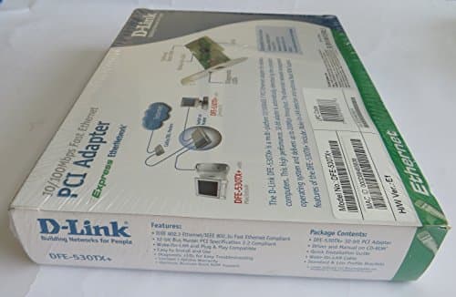D-Link DFE530TX+ 100 Mb/s Ethernet PCI Network Adapter image