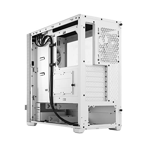Fractal Design Pop Silent ATX Mid Tower White Tempered Glass Side Panel image
