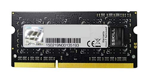 G.Skill F3-12800CL9S-2GBSQ Green SODIMM DDR3-1600 CL9 2GB (1x2GB) image