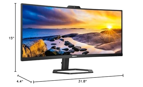 Philips 34E1C5600HE 34" 1440p 100Hz VA Curved Monitor image