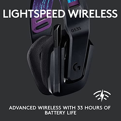 Logitech G535 LIGHTSPEED Closed-Back Wireless Gaming Headset image